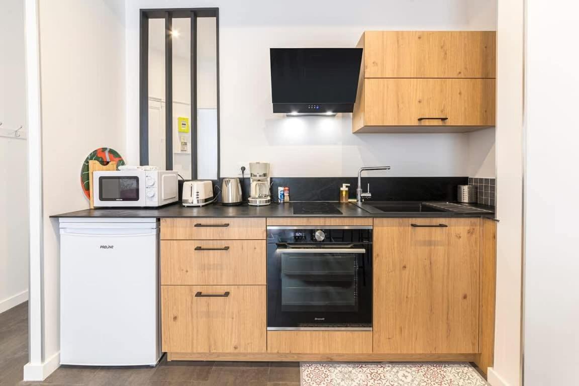 L'Echapee- Bel Appartement Renove Et Proche Gare Rennes Exteriér fotografie